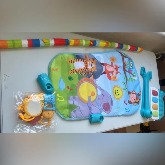 Baby Playmat Piano,Smart Stage Detachable Musical Education Infant Playmat Piano - Picture 6 of 11